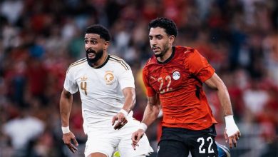 نجوم الأهلي الأربعة يتصدرون تقييمات مباراة مصر والسعودية الودية