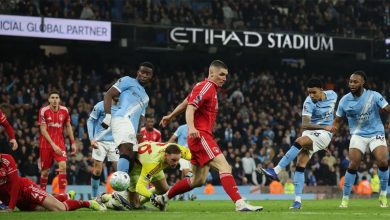 نجومية اللقاء: أفضل لاعب في مباراة مانشستر سيتي ونوتينجهام في الدوري الإنجليزي