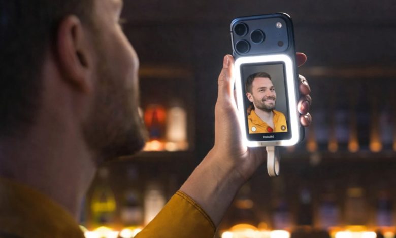Insta360 تطلق شاشة Snap لتحويل الكاميرا الخلفية إلى أداة سيلفي مبتكرة