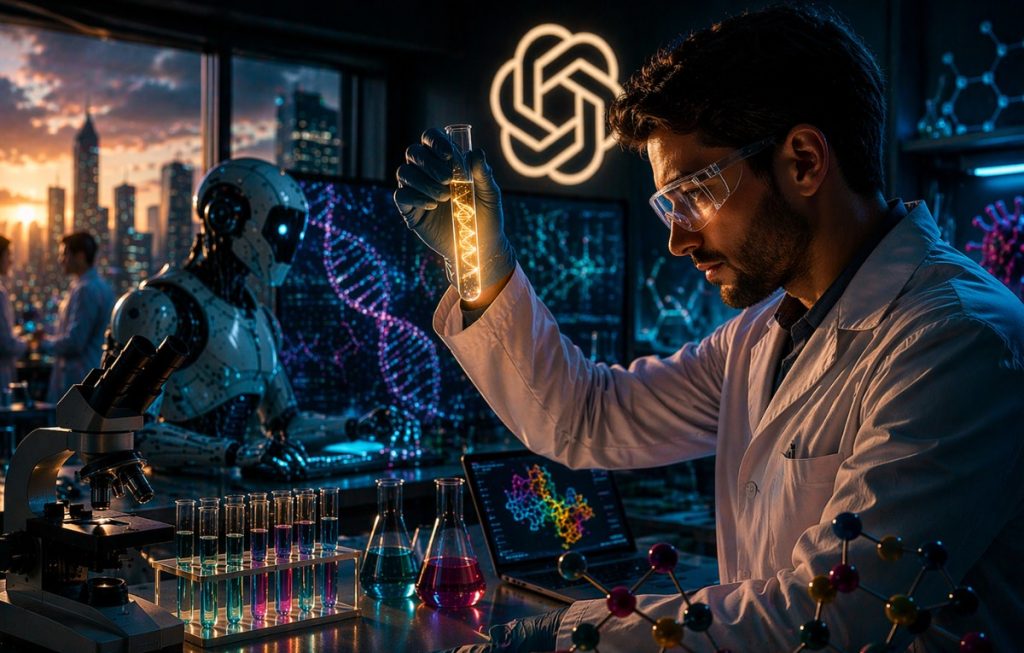 OpenAI تعلن عن إطلاق نموذج جديد يساهم في تسريع اكتشاف الأدوية والأبحاث البيولوجية