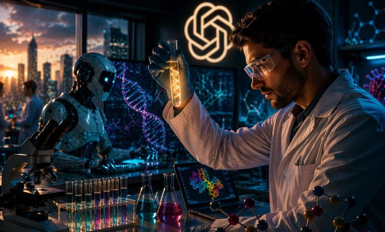 OpenAI تعلن عن إطلاق نموذج جديد يساهم في تسريع اكتشاف الأدوية والأبحاث البيولوجية
