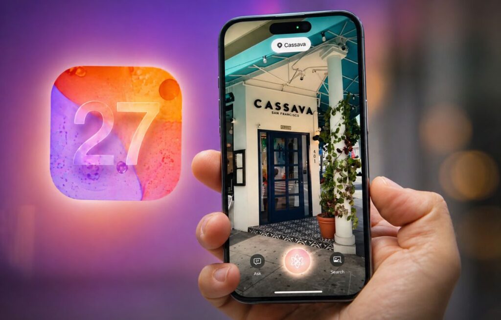 آبل تعتزم تعزيز تطبيق الكاميرا بمزايا “سيري” الذكية في تحديث iOS 27