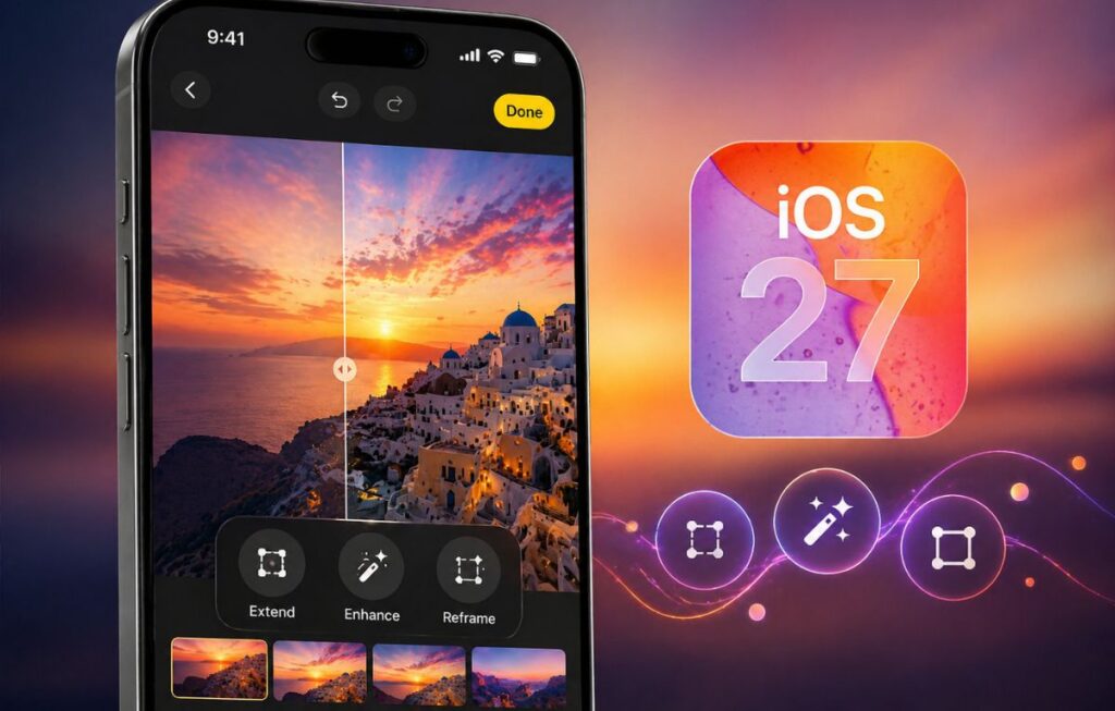 آبل تعلن عن إمكانية تحرير الصور بالذكاء الاصطناعي في iOS 27