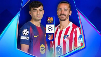 التوقيت والقناة الناقلة لمباراة برشلونة وأتلتيكو مدريد اليوم في دوري أبطال أوروبا - مع التعليق الحصري