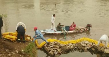 القابضة للمياه تؤكد عدم تأثير تسرب بقعة سولار على جودة مياه الشرب في ترعة الإسماعيلية