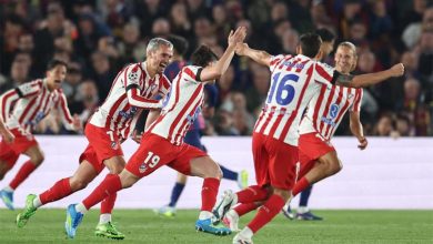 النجم المتألق: أبرز لاعب في مباراة برشلونة وأتلتيكو مدريد بدوري أبطال أوروبا