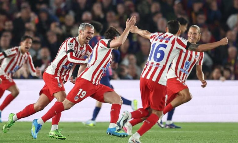 النجم المتألق: أبرز لاعب في مباراة برشلونة وأتلتيكو مدريد بدوري أبطال أوروبا