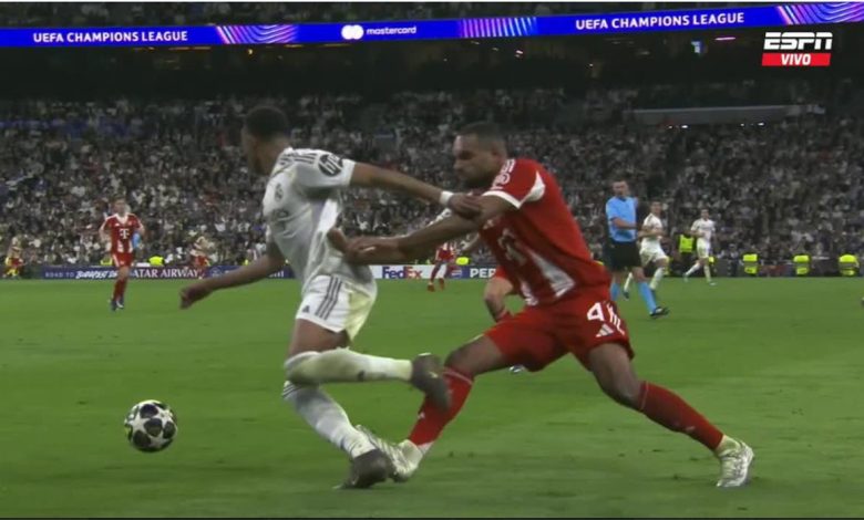تحليل احترافي: خبير تحكيمي يكشف عن صحة قرار عدم طرد لاعب بايرن ميونخ في مواجهة ريال مدريد