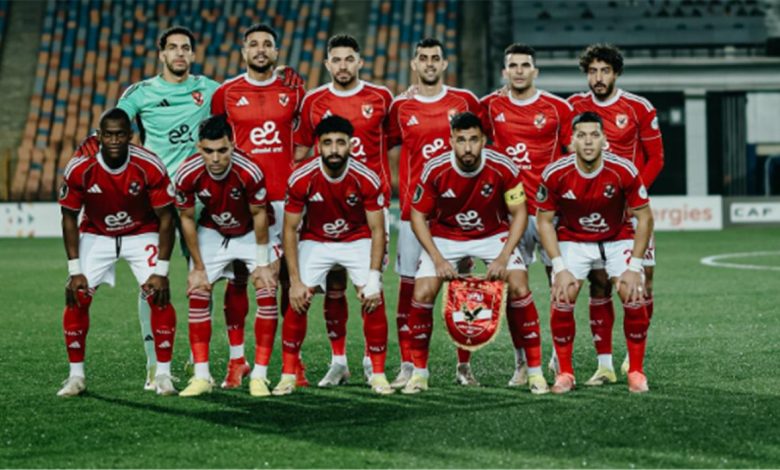 تشكيلة الأهلي لمواجهة سيراميكا كليوباترا في الدوري المصري: عودة أحد اللاعبين المصابين