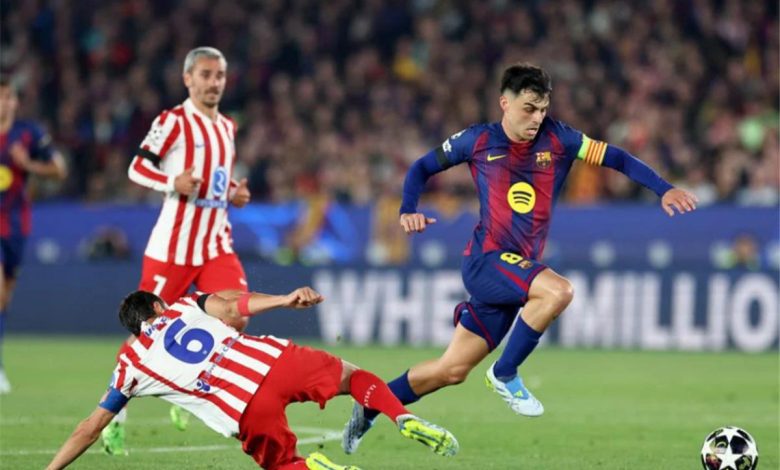 تفاصيل موعد مباراة الإياب بين برشلونة وأتلتيكو مدريد في دوري أبطال أوروبا