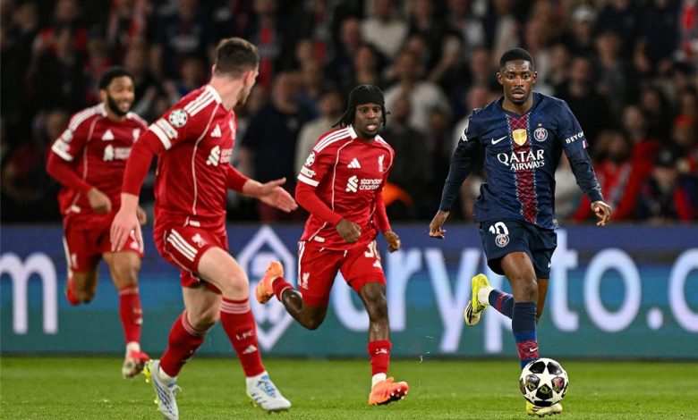 توقعات أوبتا حول الفائز في مباراة الإياب بين ليفربول وباريس سان جيرمان بدوري أبطال أوروبا