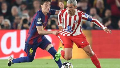 جريزمان عقب انتصار أتلتيكو مدريد على برشلونة: سيميوني يشعر بالإحباط وأتطلع لقيادة ألفاريز لنا نحو النهائي