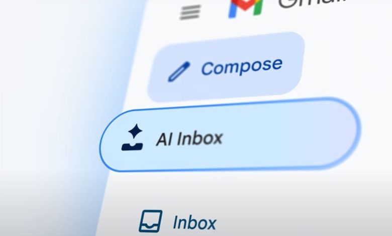جوجل تطلق ميزة "AI Inbox" في Gmail لتنظيم البريد بشكل ذكي مقابل اشتراك مرتفع