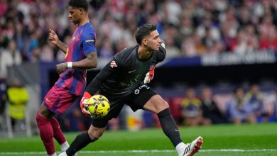 حارس أتلتيكو مدريد يتحدى برشلونة قبل مواجهة دوري أبطال أوروبا: انتصاركم كان بحصّة من الحظ