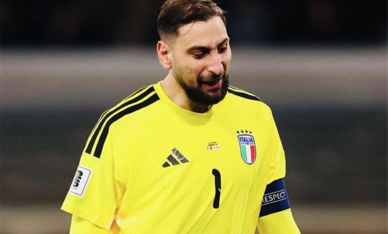 دوناروما يعبر عن مشاعره الصادقة للشعب الإيطالي بعد عدم التأهل لكأس العالم