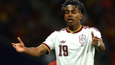 رد فعل لامين يامال القوي على تصرفات العنصرية من جمهور إسبانيا تجاه منتخب مصر