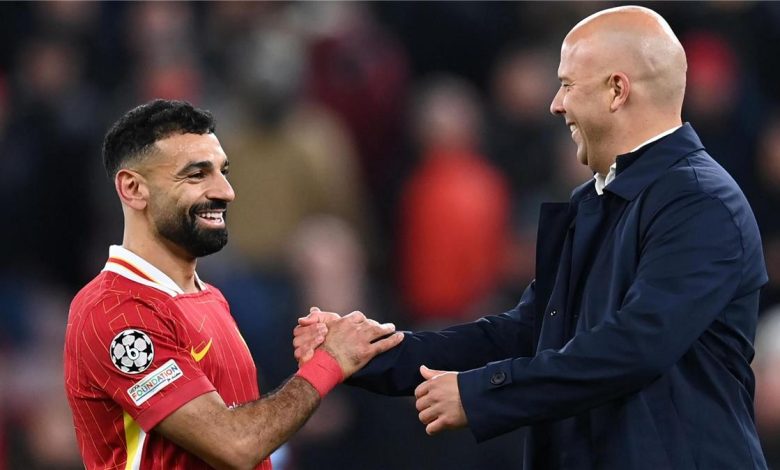 سلوت يشيد بمحمد صلاح: ميزة فريدة تميزّه، ووداعه لليفربول سيكون كبطل تاريخي