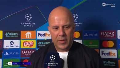 سلوت يوضح أسباب استبعاد محمد صلاح من مواجهة ليفربول وباريس سان جيرمان