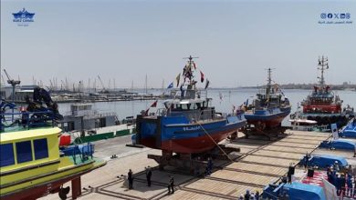 شركة التمساح لبناء السفن تدشن 4 قاطرات بحرية جديدة بتصميم مبتكر