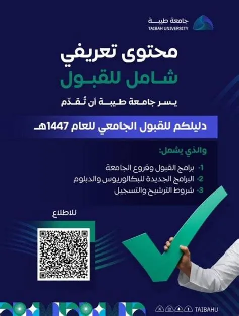 طيبة تطلق 9 برامج دراسات عليا جديدة للعام 1448هـ