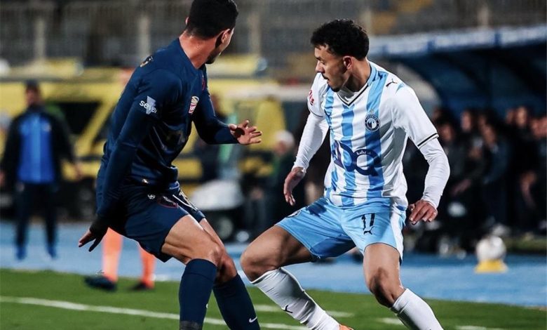 عنوان احترافي: "فيديو: ناصر ماهر وزلاكا يحرزان الهدفين الثالث والرابع لبيراميدز في مواجهة إنبي"