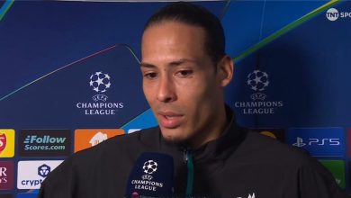 فان دايك بعد الخسارة أمام باريس سان جيرمان: لا يمكن تجاهل كونهم أبطال أوروبا