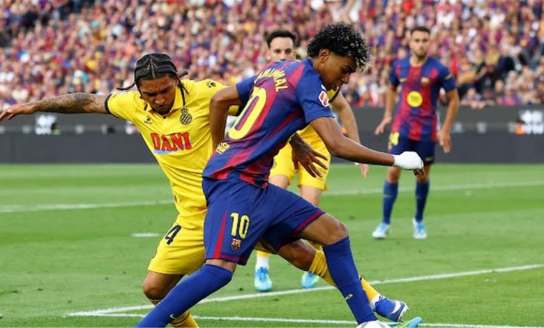 فيديو: إسبانيول يفتتح التسجيل في مواجهة برشلونة بالدوري الإسباني