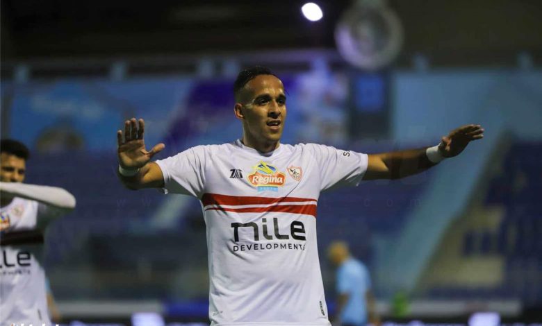 فيديو حصري: ناصر منسي يوقع الهدف الثاني للزمالك في شباك المصري