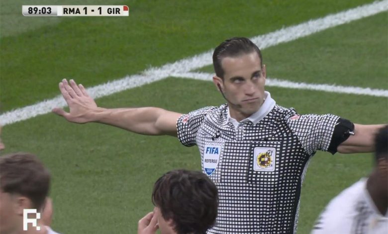 قناة ريال مدريد تنتقد التحكيم القاسي بعد التعادل مع جيرونا: فوضى في دوري نيجريرا