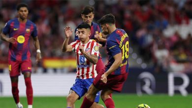 لجنة الحكام توضح تفاصيل صحة قرار إلغاء طرد جيرارد مارتن في مباراة أتلتيكو مدريد