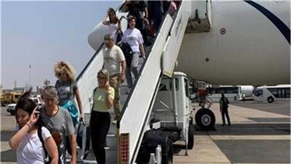 مطار مرسى علم يستقبل 10 رحلات أوروبية في يوم واحد