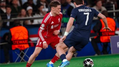 موعد مباراة ليفربول المقبلة عقب هزيمته أمام باريس سان جيرمان في دوري أبطال أوروبا