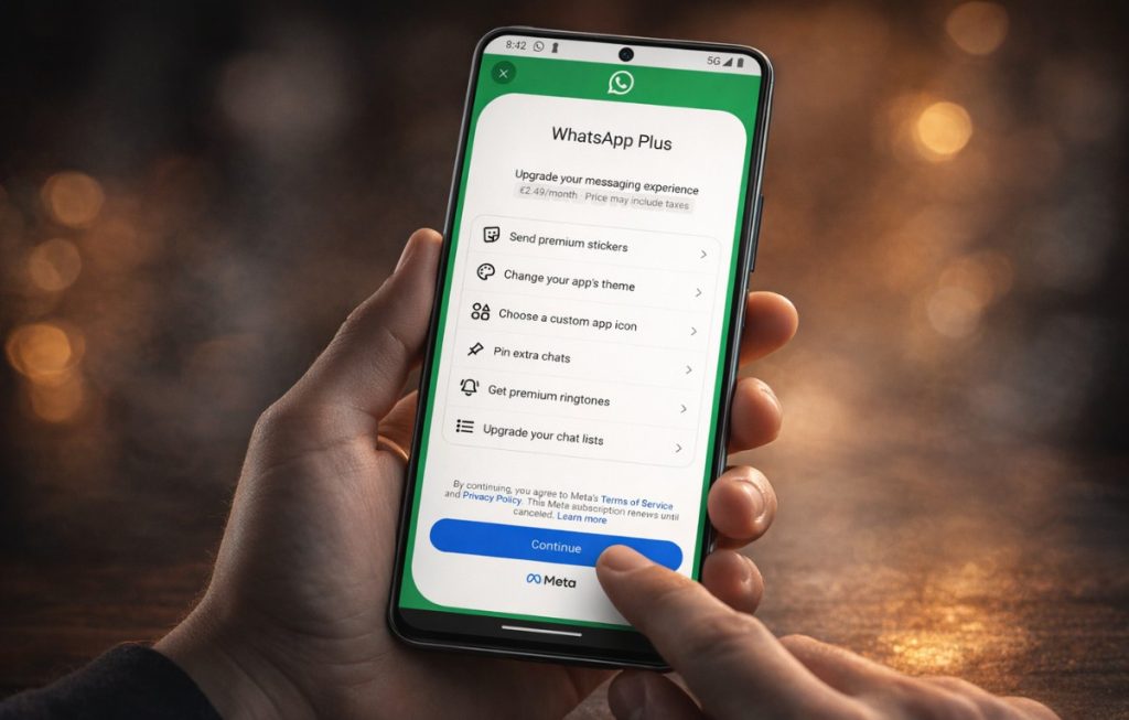 ميتـا تطلق اختبارات "واتساب بلس" بخيارات اشتراك جديدة تقدم مزايا إضافية
