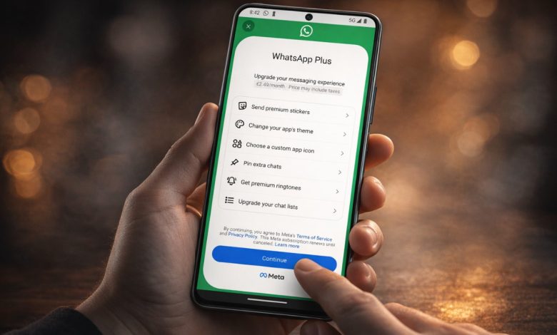 ميتـا تطلق اختبارات "واتساب بلس" بخيارات اشتراك جديدة تقدم مزايا إضافية