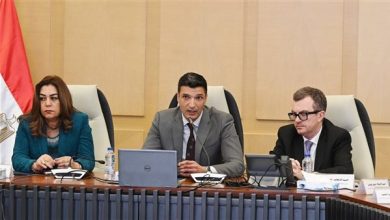 وزراء الصناعة والتنمية والزراعة والتخطيط يناقشون خطة تنفيذ مشروع القرى المنتجة