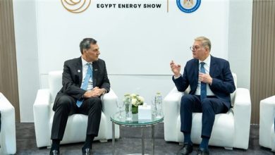 وزير البترول يناقش مع «إنرجين» اليونانية تعزيز الاستثمارات في قطاع الغاز بالبحر المتوسط