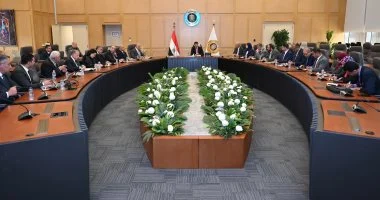 وزير الصناعة يناقش مع اتحاد الصناعات وجهاز الخدمة الوطنية تعزيز صادرات الرخام