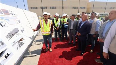 وزير النقل يزور مشروع مونوريل غرب النيل بطول 43.8 كم