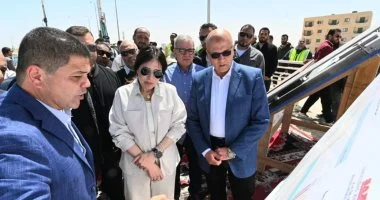 وزيرة الإسكان تتابع مشروعات البحيرات الجنوبية "نيو مارينا" بالساحل الشمالي