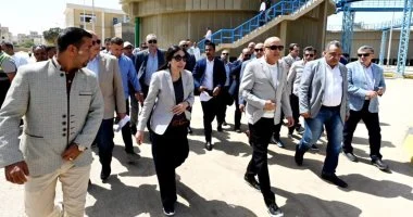 وزيرة الإسكان تتفقد مشروعات مياه الشرب والصرف في محافظة الأقصر
