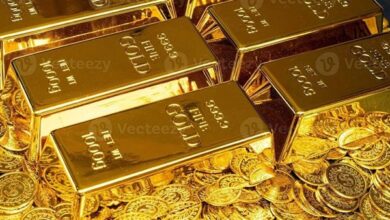 الذهب يتعرض لضغوط مع توقع خسارة أسبوعية وسط مخاوف من التضخم وارتفاع أسعار النفط