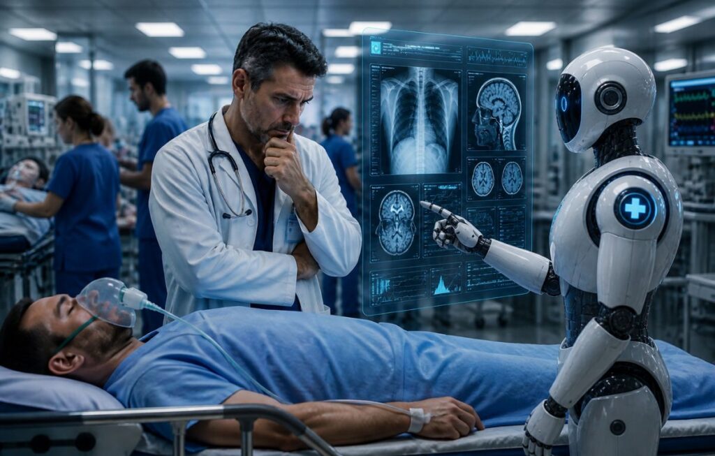 دراسة تكشف تفوق الذكاء الاصطناعي على الأطباء في تشخيص الحالات الطارئة